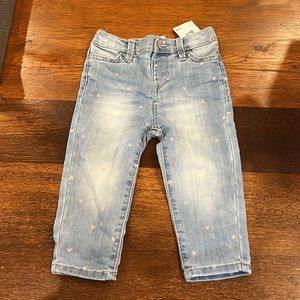 NWT Baby B’gosh Heart Jeans